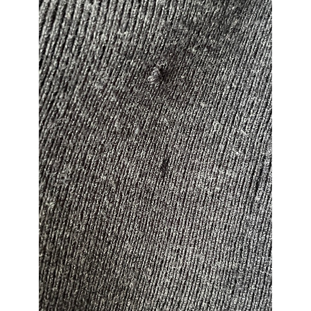 Alexander Wang Women Gray Colorblock Wool Bodycon Mini Dress Size Small Stretch - Picture 9 of 15